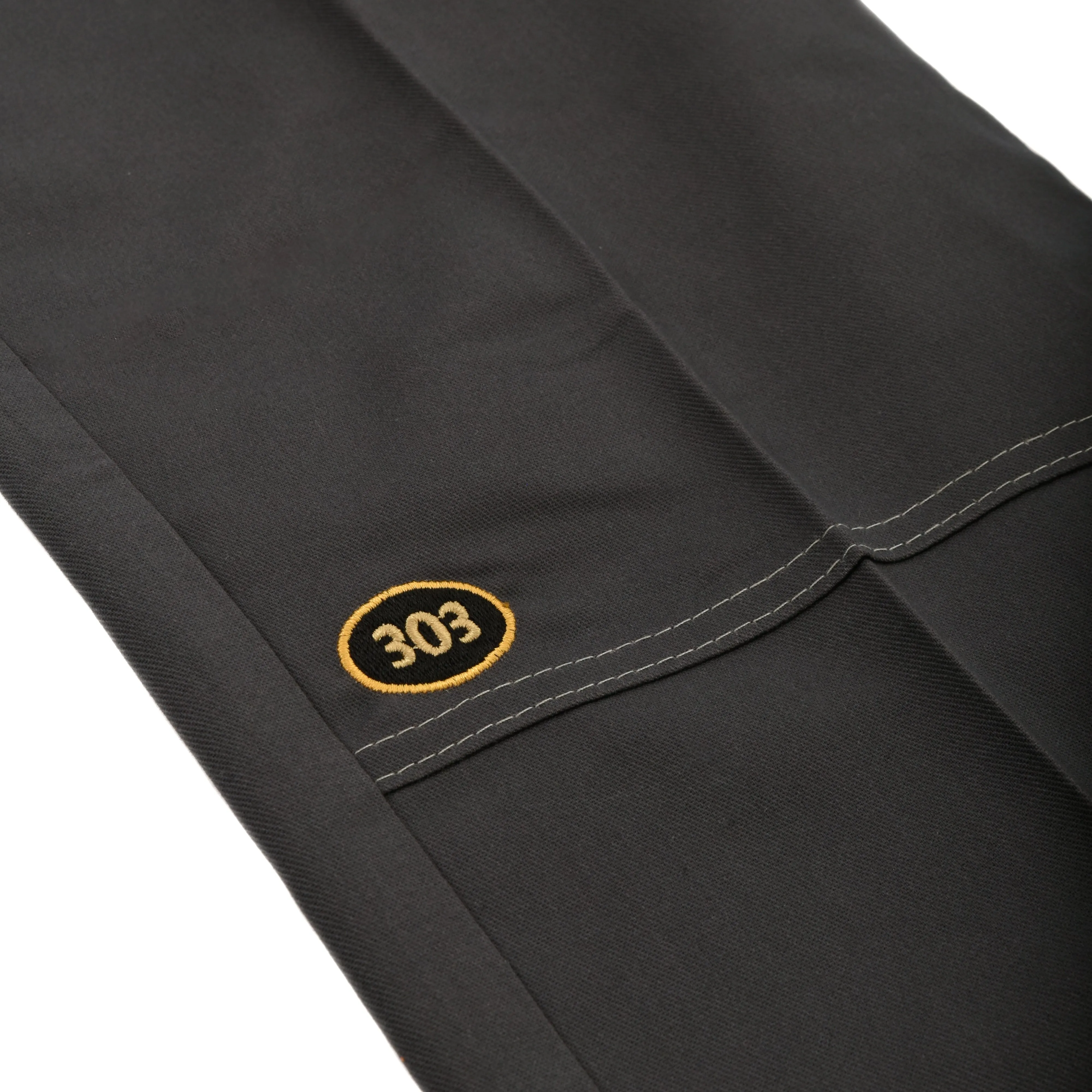 303 Boards - 303 X Paky Wild Frontier X Dickies Skateboarding Regular Fit Double Knee Pants (Charcoal)