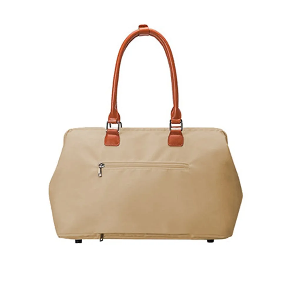 3Pcs Mommy Bag Baby Diaper Bag Large Functional Travel Overnight Pregnancy Bag Khaki