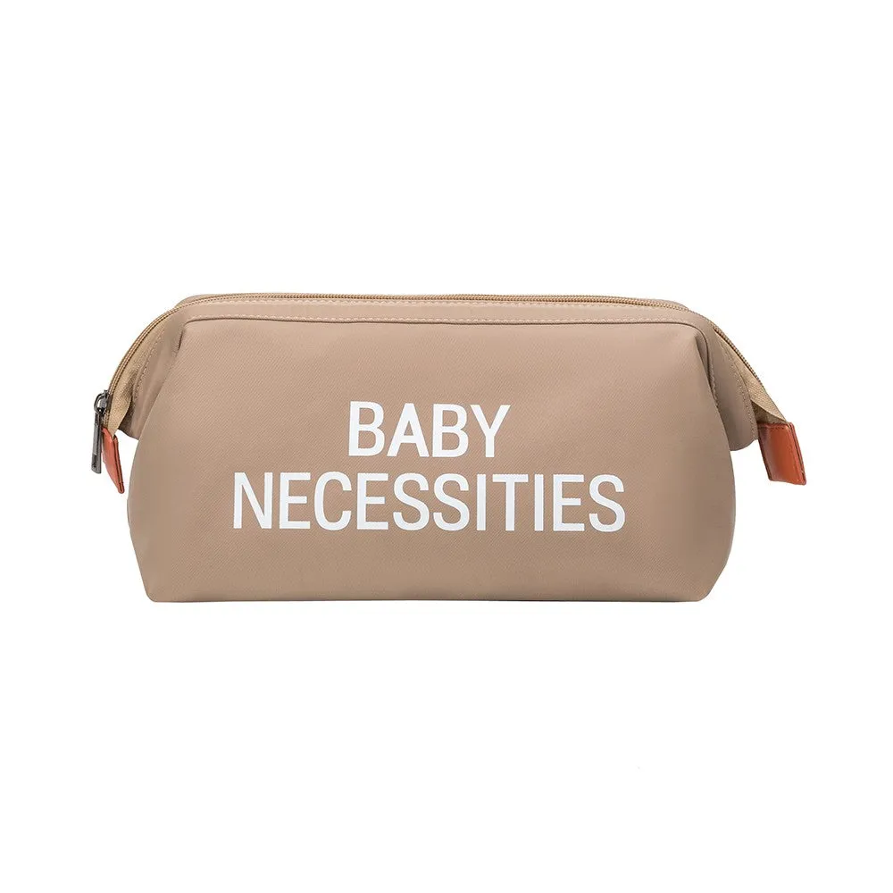 3Pcs Mommy Bag Baby Diaper Bag Large Functional Travel Overnight Pregnancy Bag Khaki