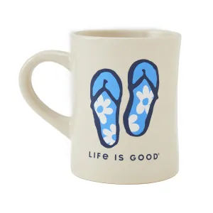Adult Unisex Keep it Simple Flips Diner Mug