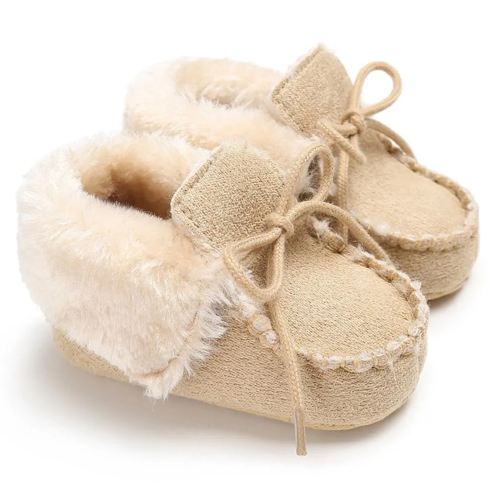 Baby Unisex Solid Warm Snow Boots Children Wholesale Shoes