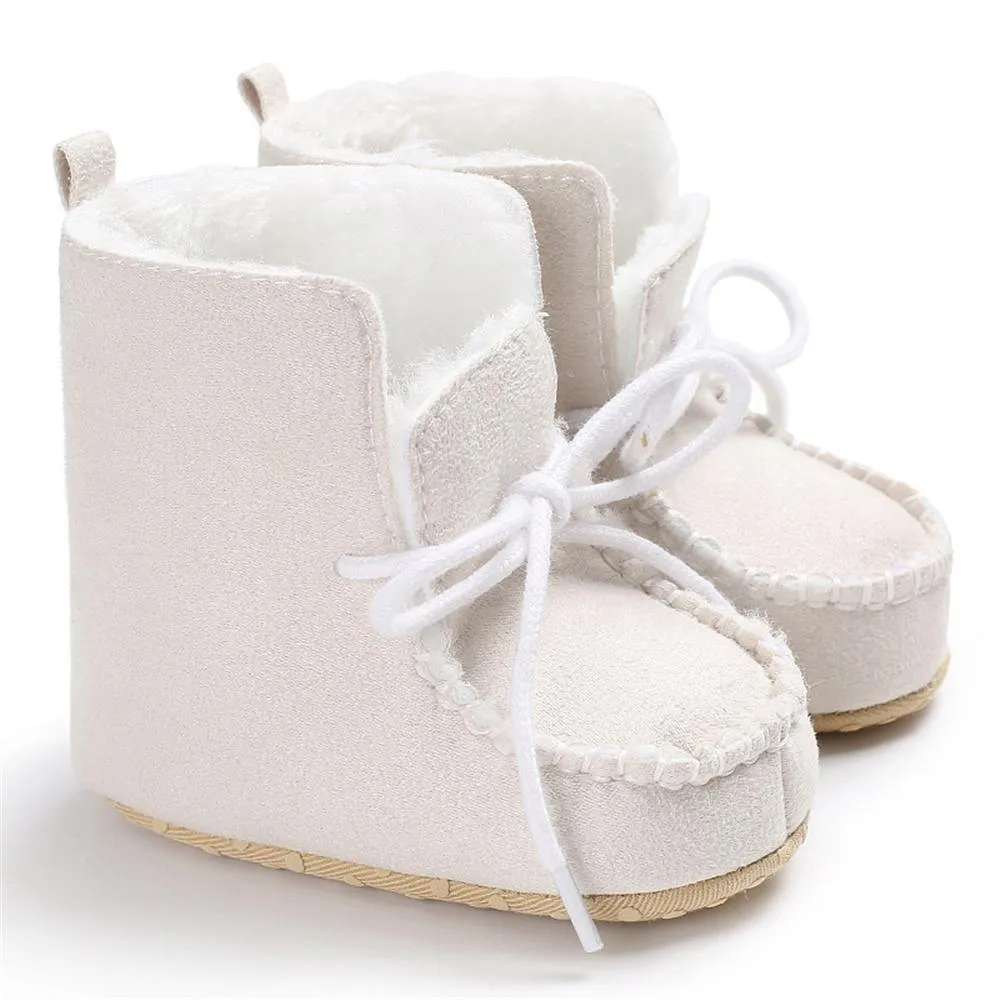 Baby Unisex Solid Warm Snow Boots Children Wholesale Shoes