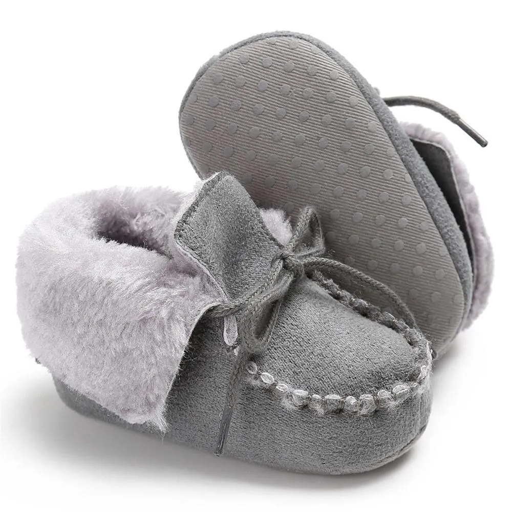 Baby Unisex Solid Warm Snow Boots Children Wholesale Shoes