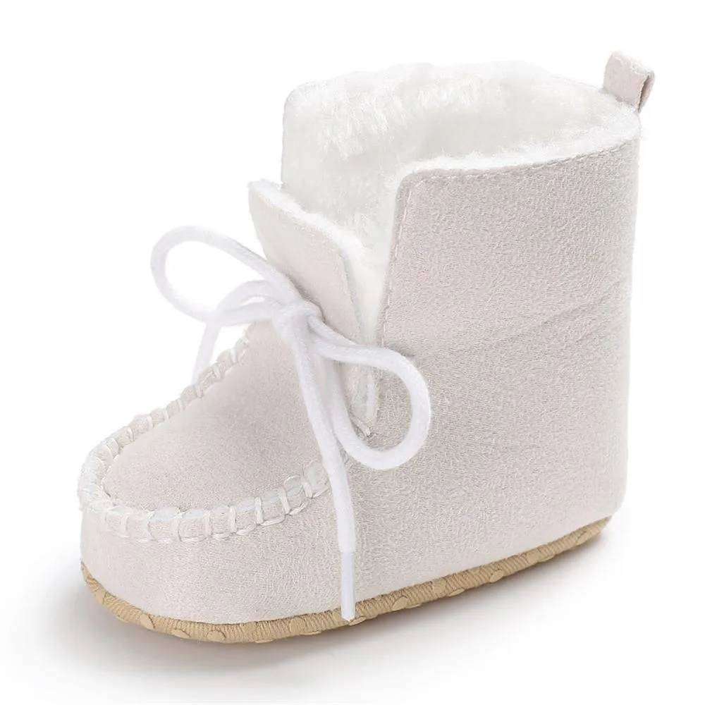 Baby Unisex Solid Warm Snow Boots Children Wholesale Shoes
