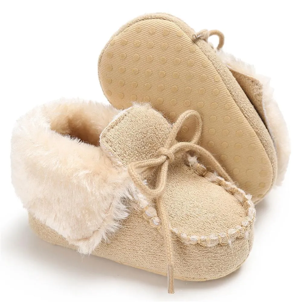 Baby Unisex Solid Warm Snow Boots Children Wholesale Shoes