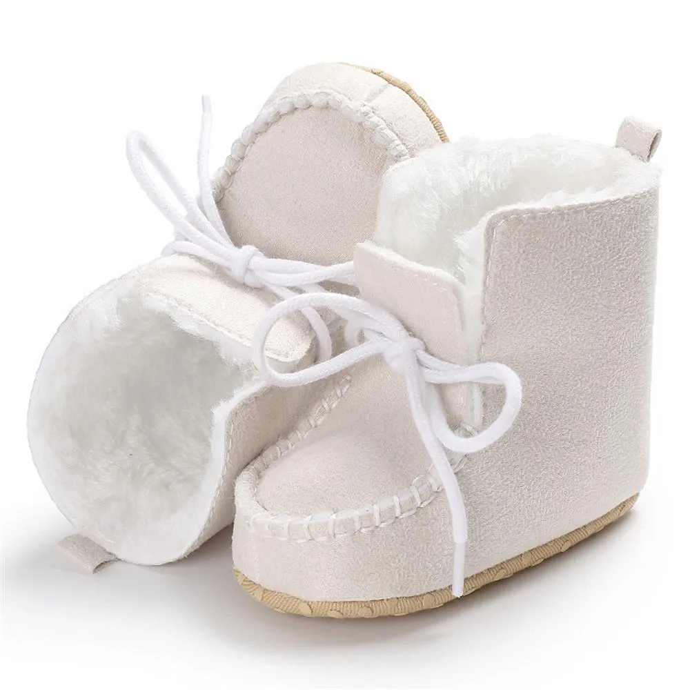 Baby Unisex Solid Warm Snow Boots Children Wholesale Shoes