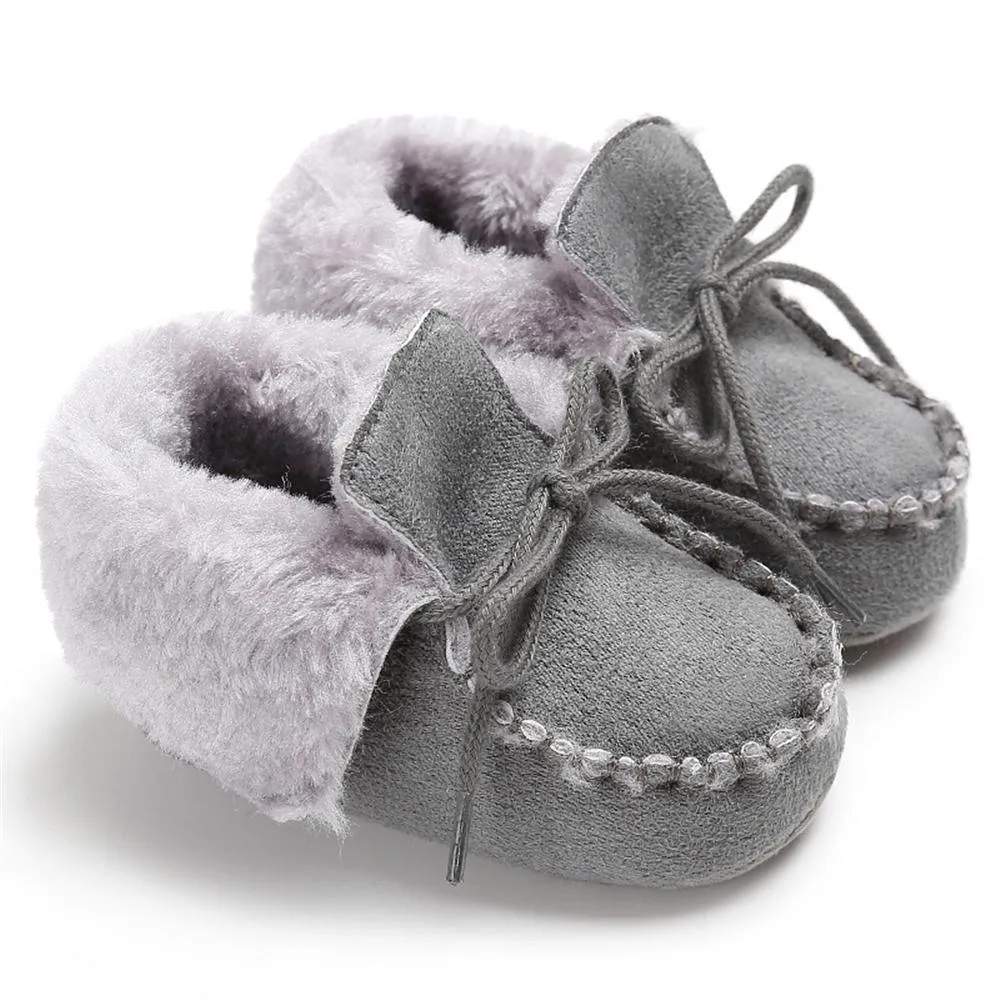 Baby Unisex Solid Warm Snow Boots Children Wholesale Shoes