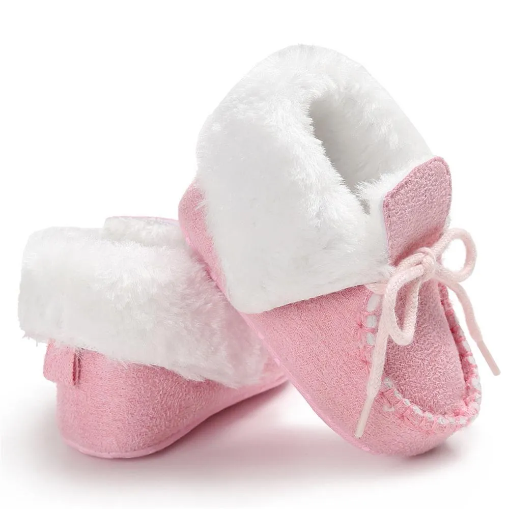Baby Unisex Solid Warm Snow Boots Children Wholesale Shoes