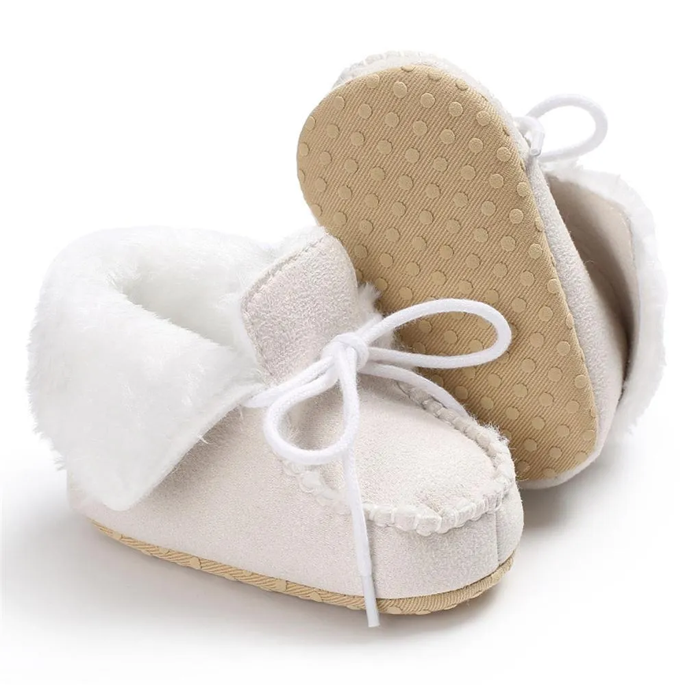 Baby Unisex Solid Warm Snow Boots Children Wholesale Shoes