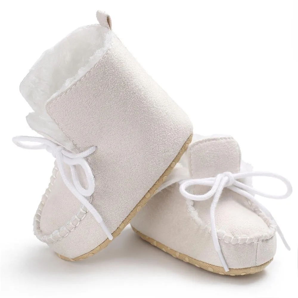 Baby Unisex Solid Warm Snow Boots Children Wholesale Shoes