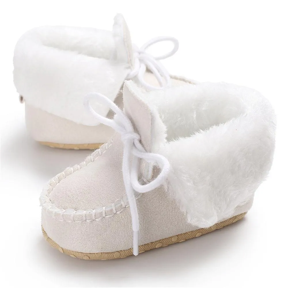 Baby Unisex Solid Warm Snow Boots Children Wholesale Shoes