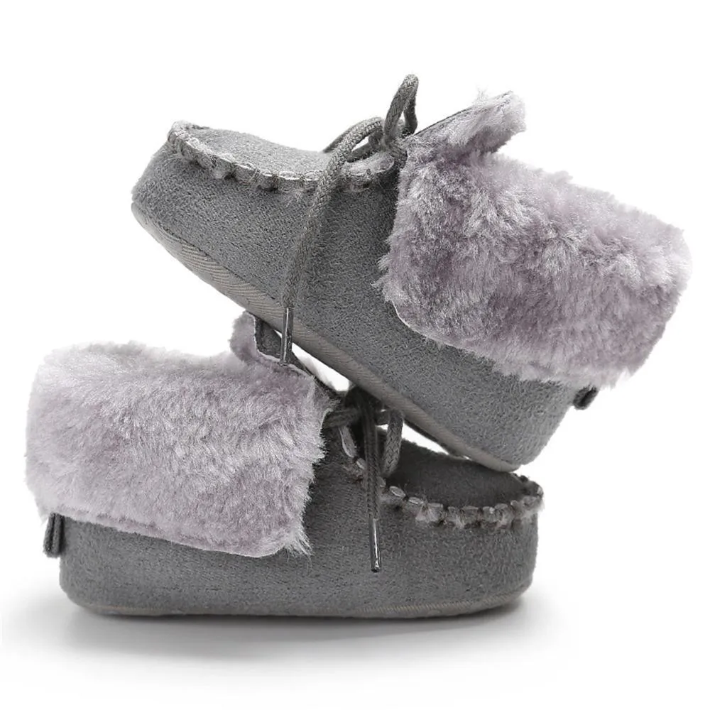 Baby Unisex Solid Warm Snow Boots Children Wholesale Shoes