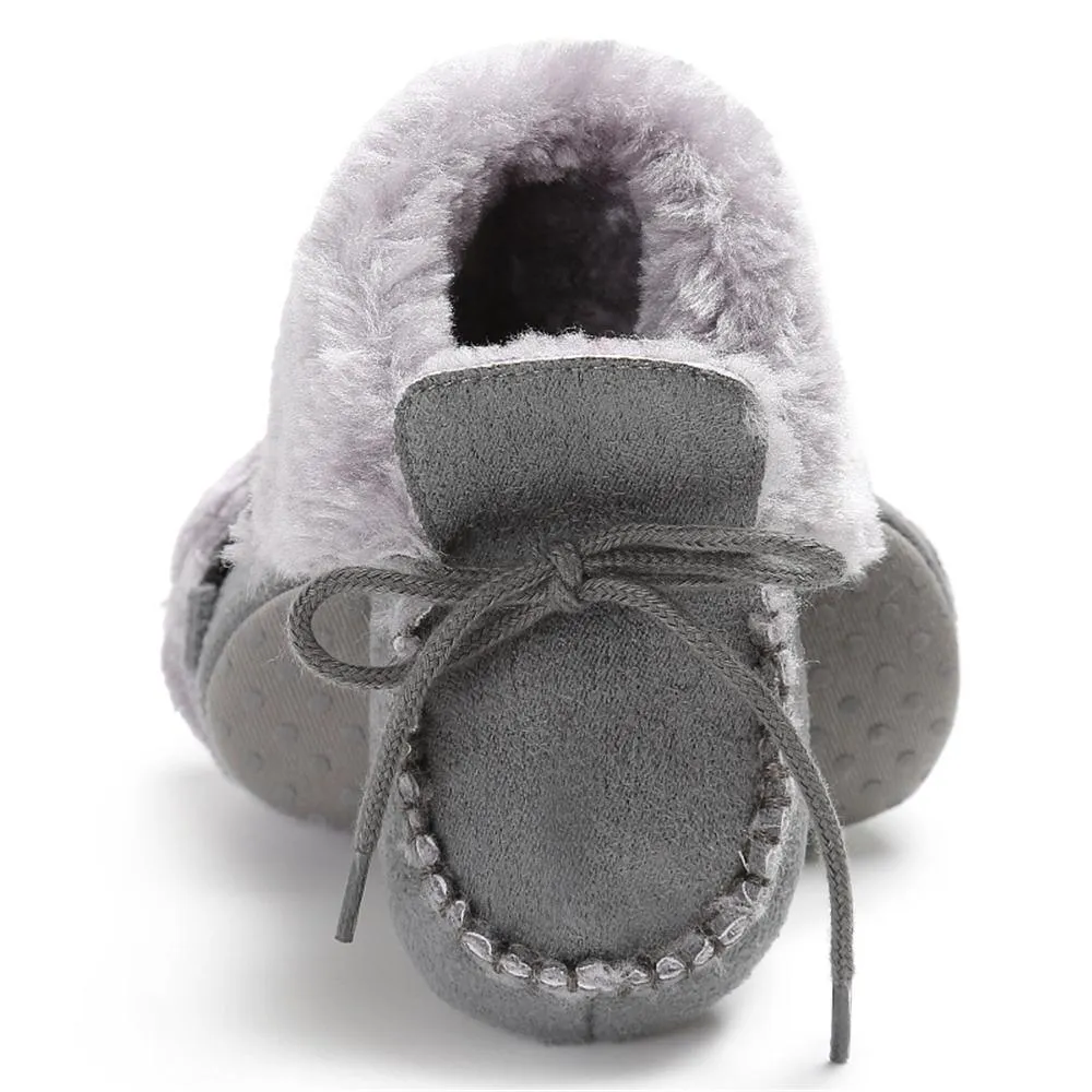 Baby Unisex Solid Warm Snow Boots Children Wholesale Shoes