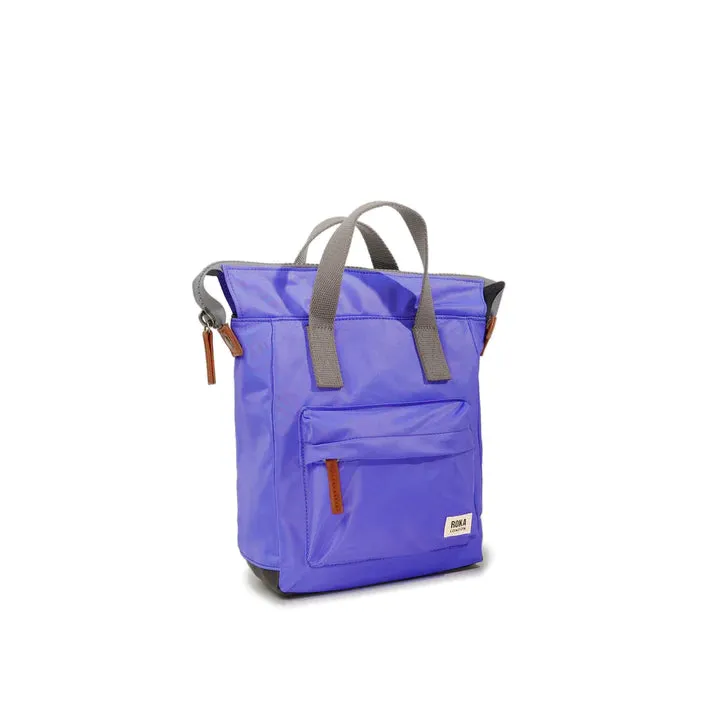 BANTRY B RECYCLED NYLON SMALL SIMPLE PURPLE BACKPACK