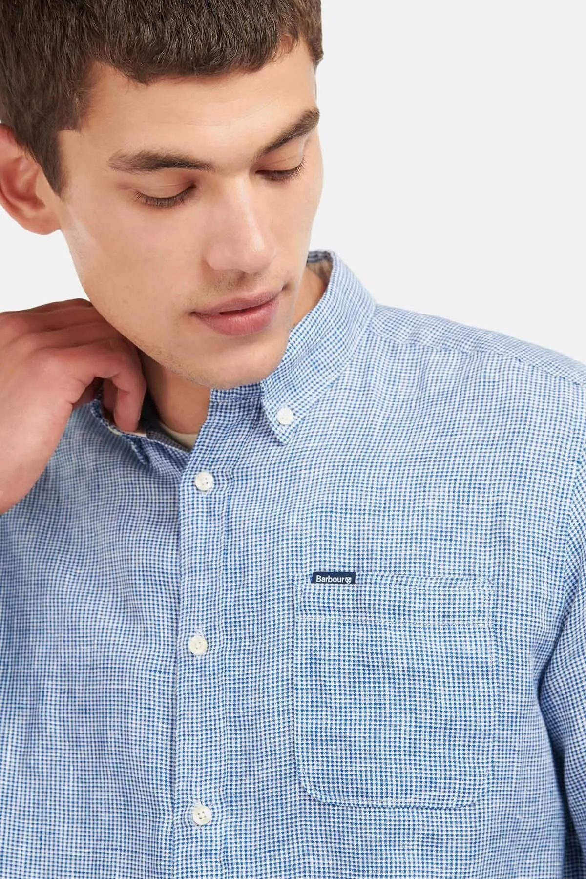 Barbour Linton Tailored Linen Shirt