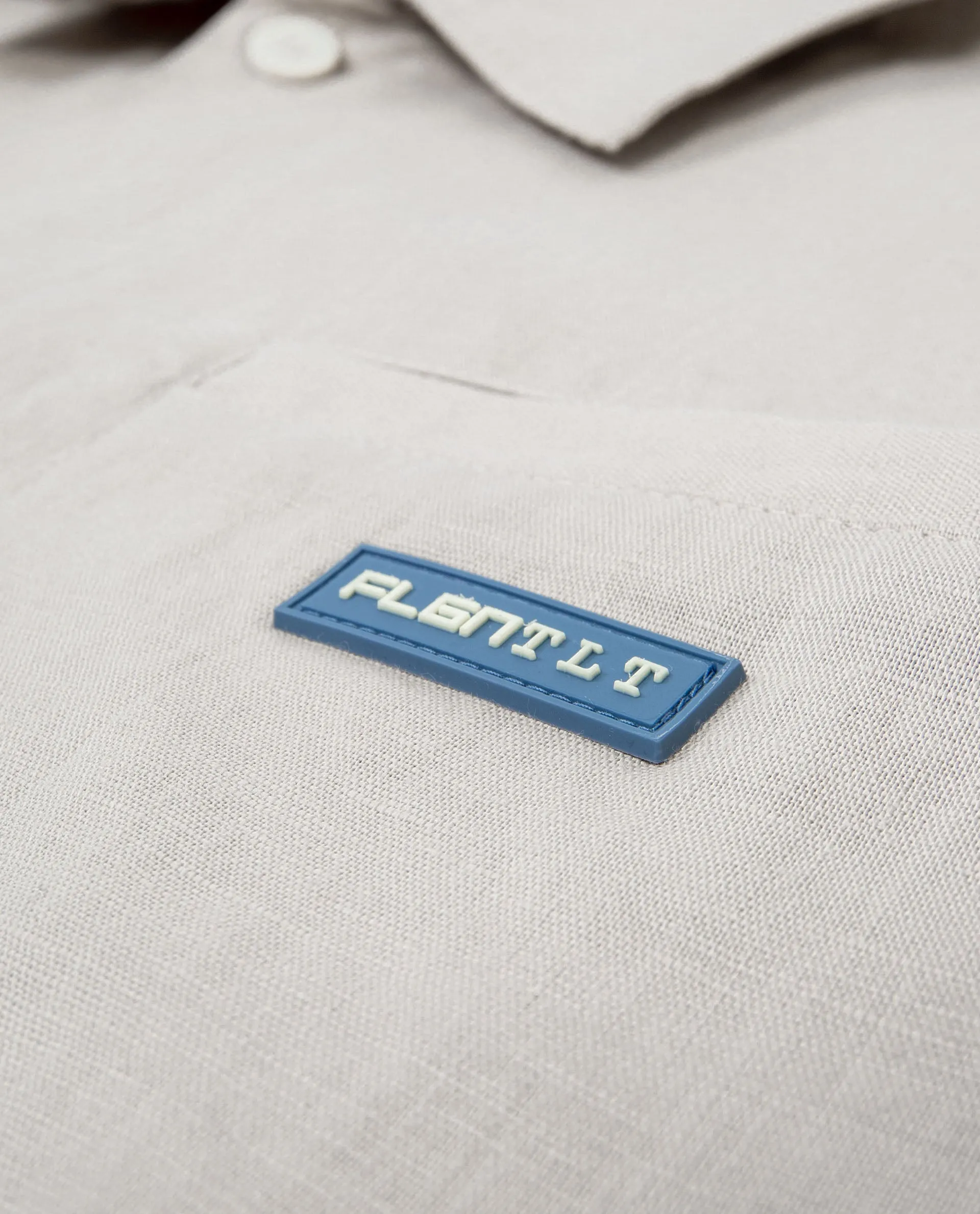 BEACH BUTTON UP SHIRT