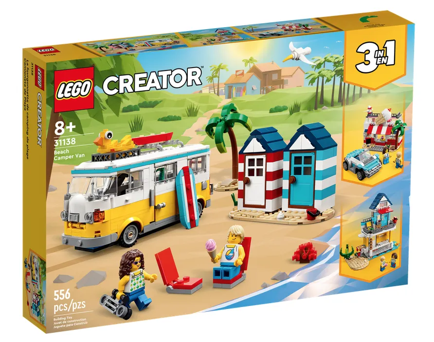 Beach Camper Van Lego Creator