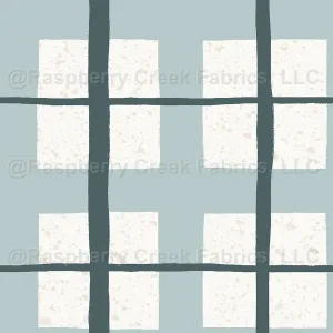 beach picnic blue sandy textured bohemian hand drawn gingham plaid, Boho Splash collection