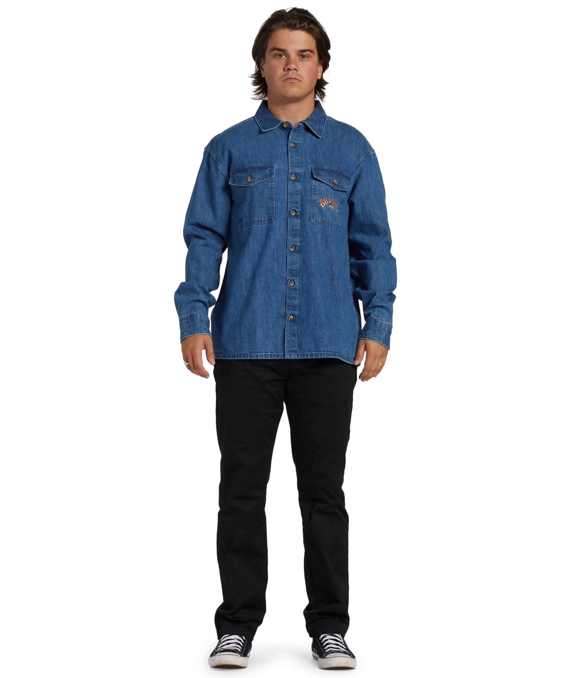 Billabong Mens Bong Days Long Sleeve Shirt
