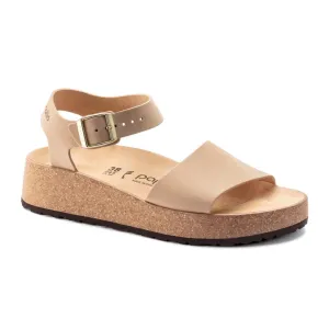 Birkenstock Glenda Narrow Wedge Sandal (Women) - Sandcastle Leather