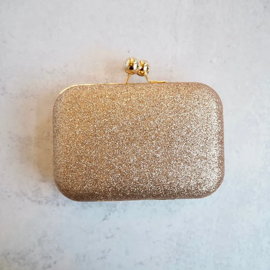 Boho Mamma Glitter Clutch