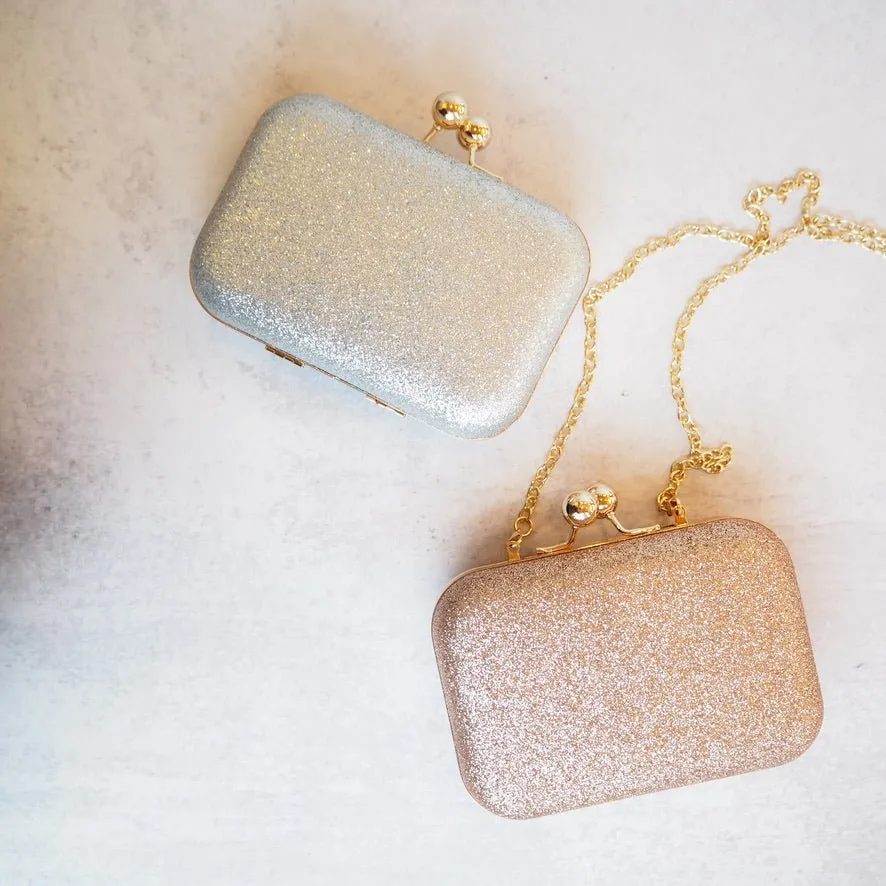 Boho Mamma Glitter Clutch
