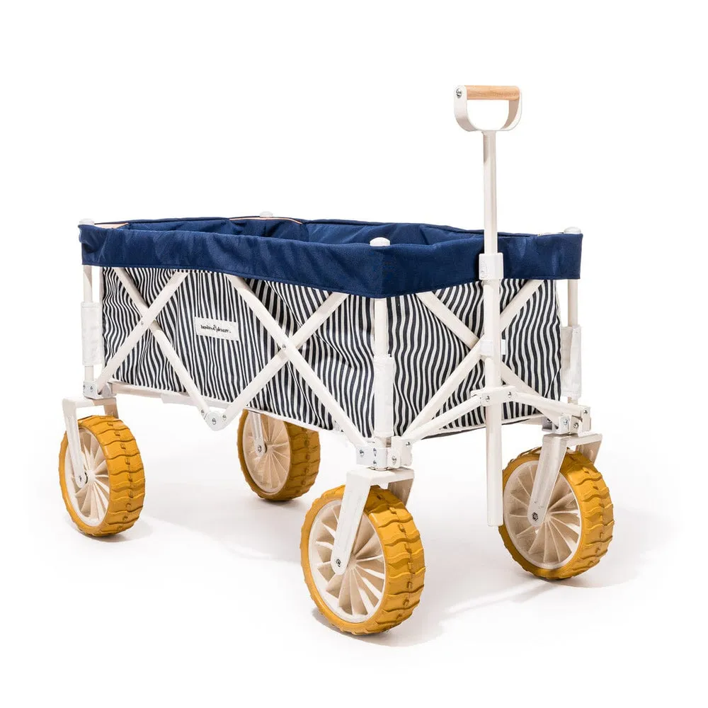 Business & Pleasure - Beach Cart - Laurens Navy Stripe