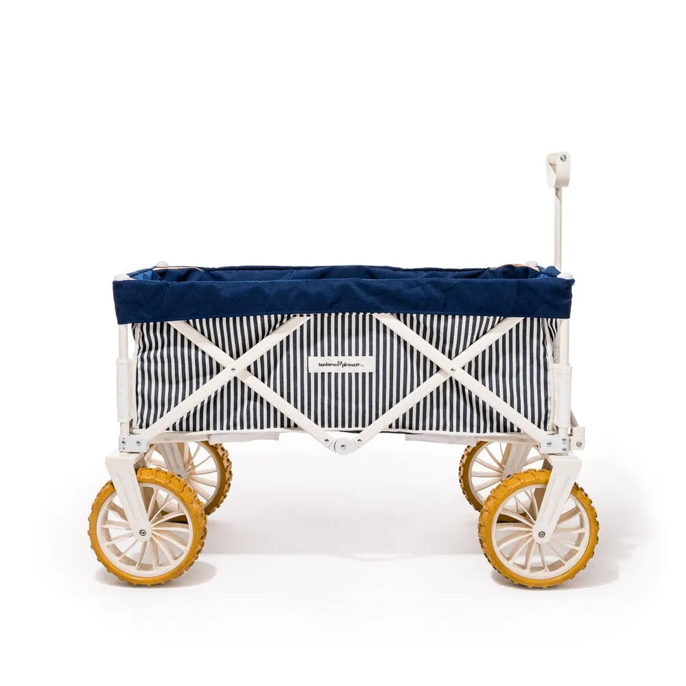Business & Pleasure - Beach Cart - Laurens Navy Stripe