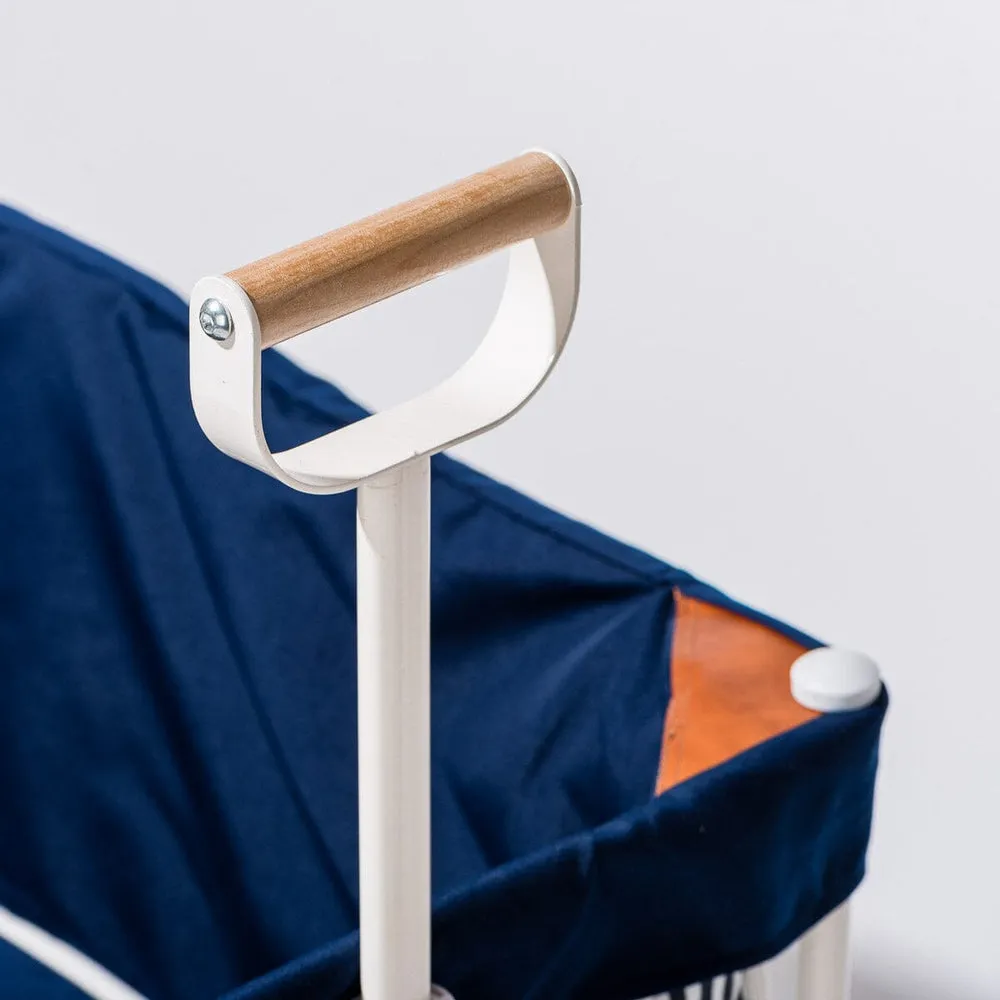 Business & Pleasure - Beach Cart - Laurens Navy Stripe