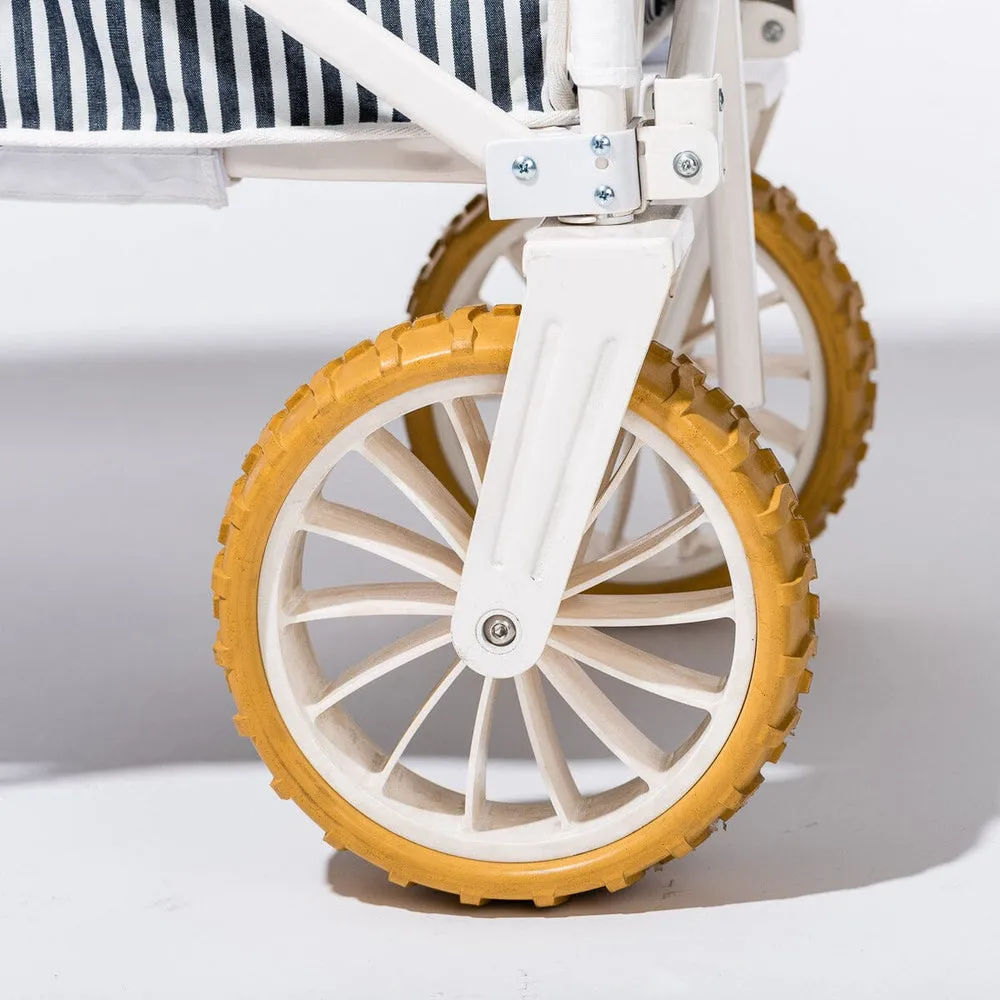 Business & Pleasure - Beach Cart - Laurens Navy Stripe