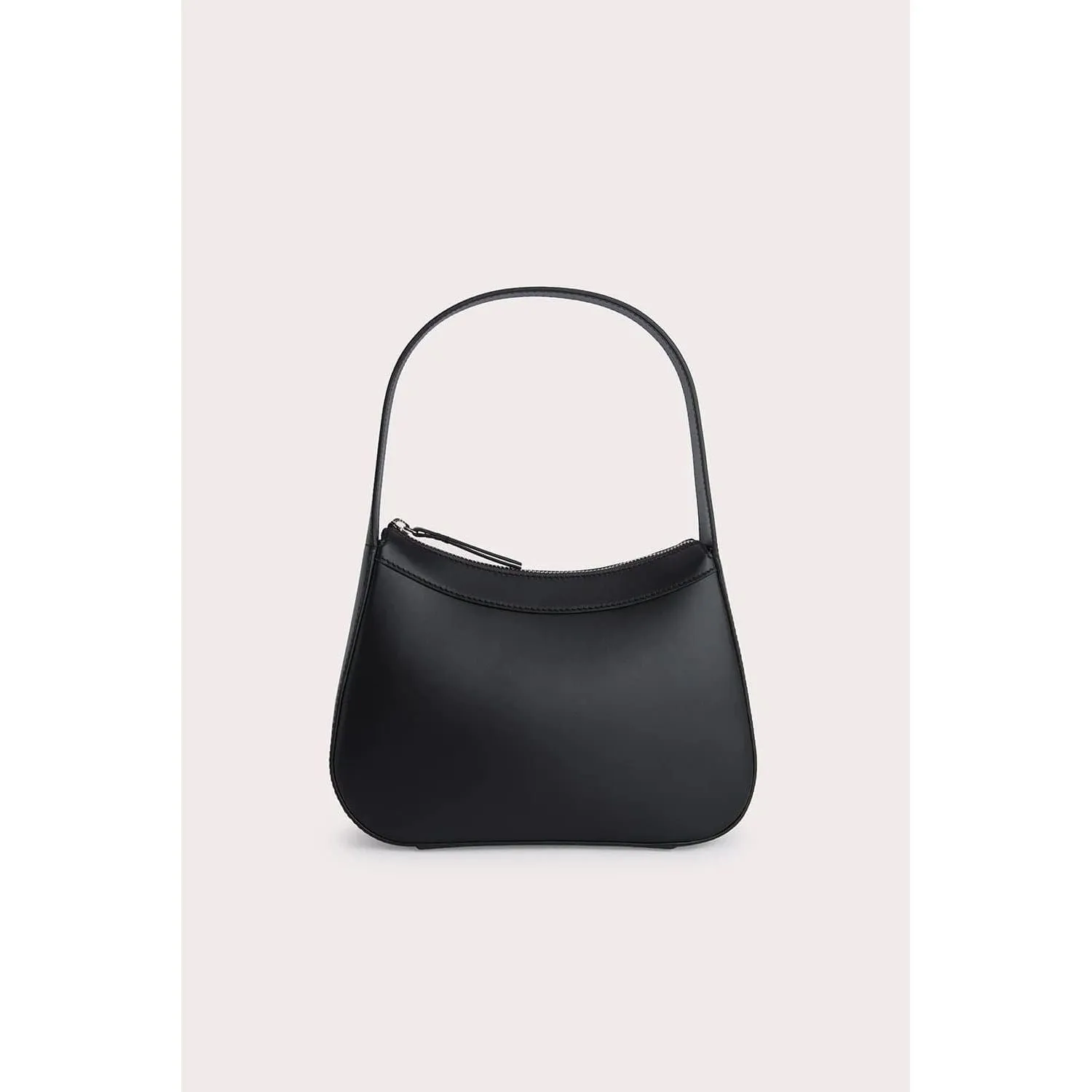 BY FAR KIKI BLACK BOX CALF LEATHER