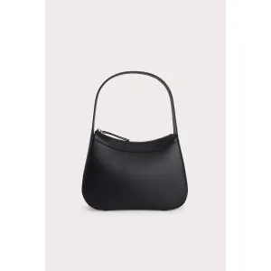 BY FAR KIKI BLACK BOX CALF LEATHER