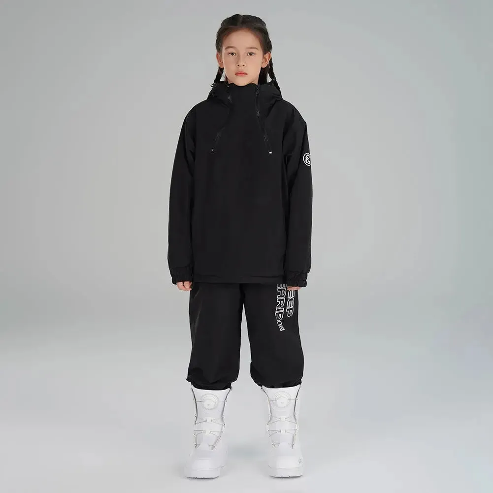 Cargo Insulated Girls & Boys Snowboard Jacket And Pants