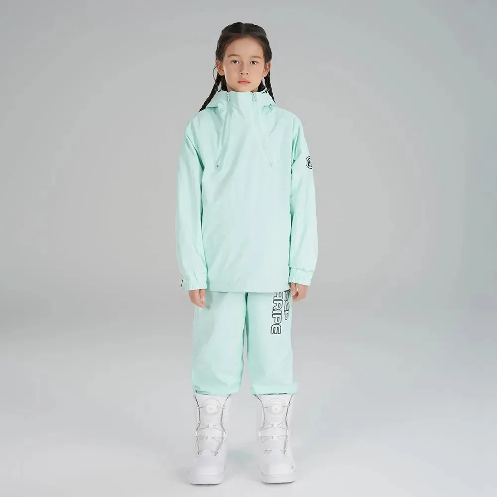 Cargo Insulated Girls & Boys Snowboard Jacket And Pants