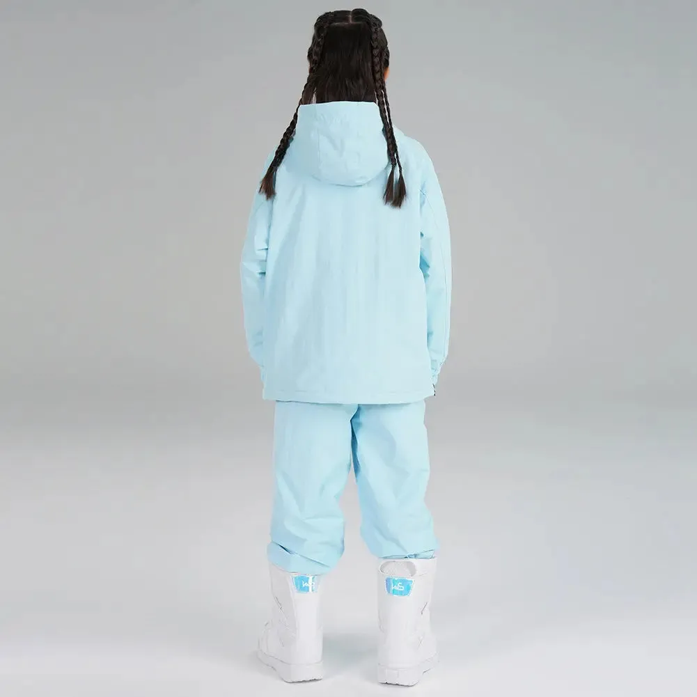 Cargo Insulated Girls & Boys Snowboard Jacket And Pants