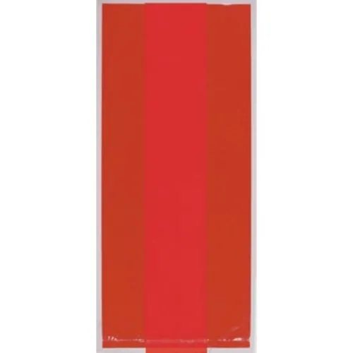 Cello Party Bags Small - Apple Red - Pack of 25