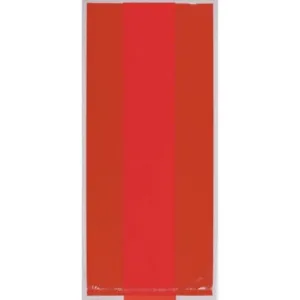 Cello Party Bags Small - Apple Red - Pack of 25