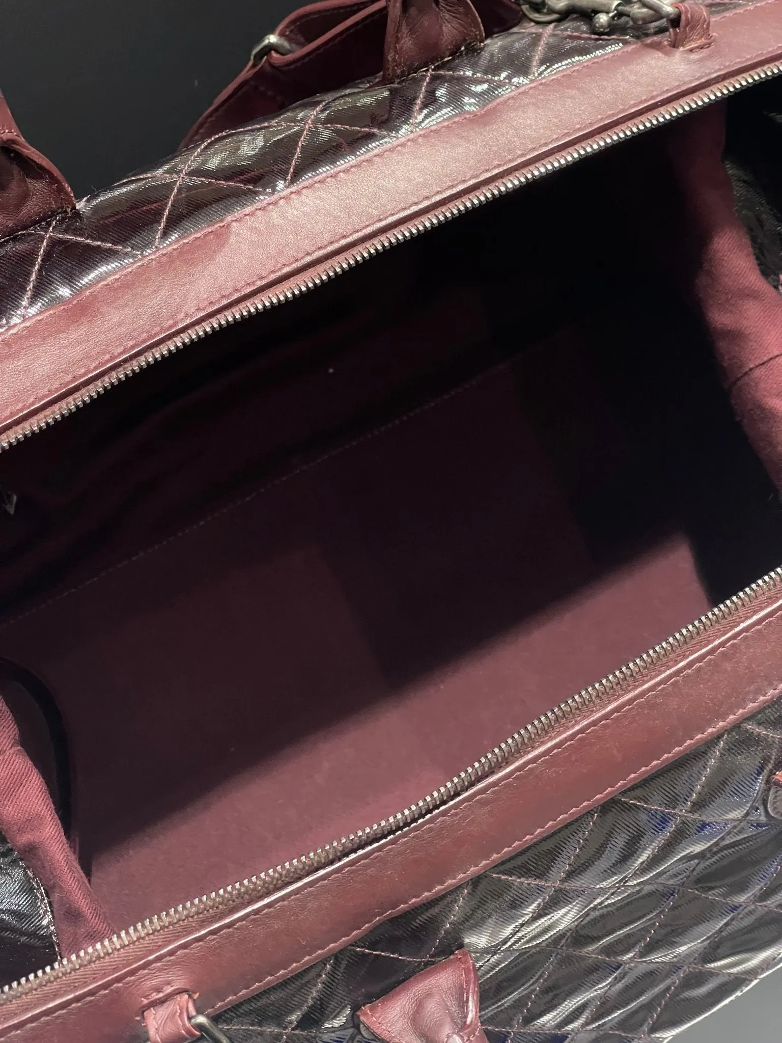 Chanel - grand cabas bordeaux