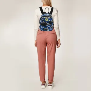 CHANEL Multicolor Printed Canvas La Pausa Bay Backpack