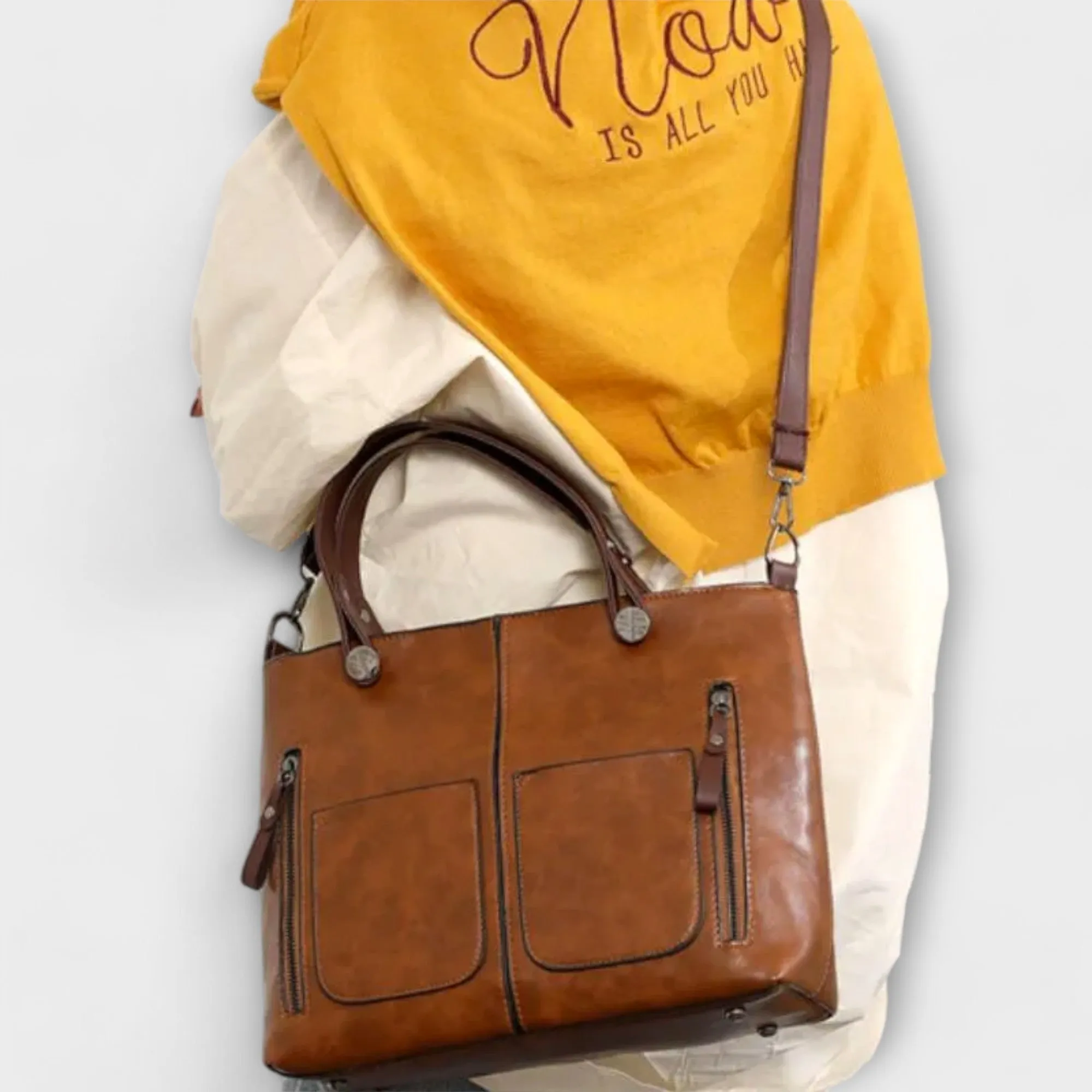 Chic Leather Handbag