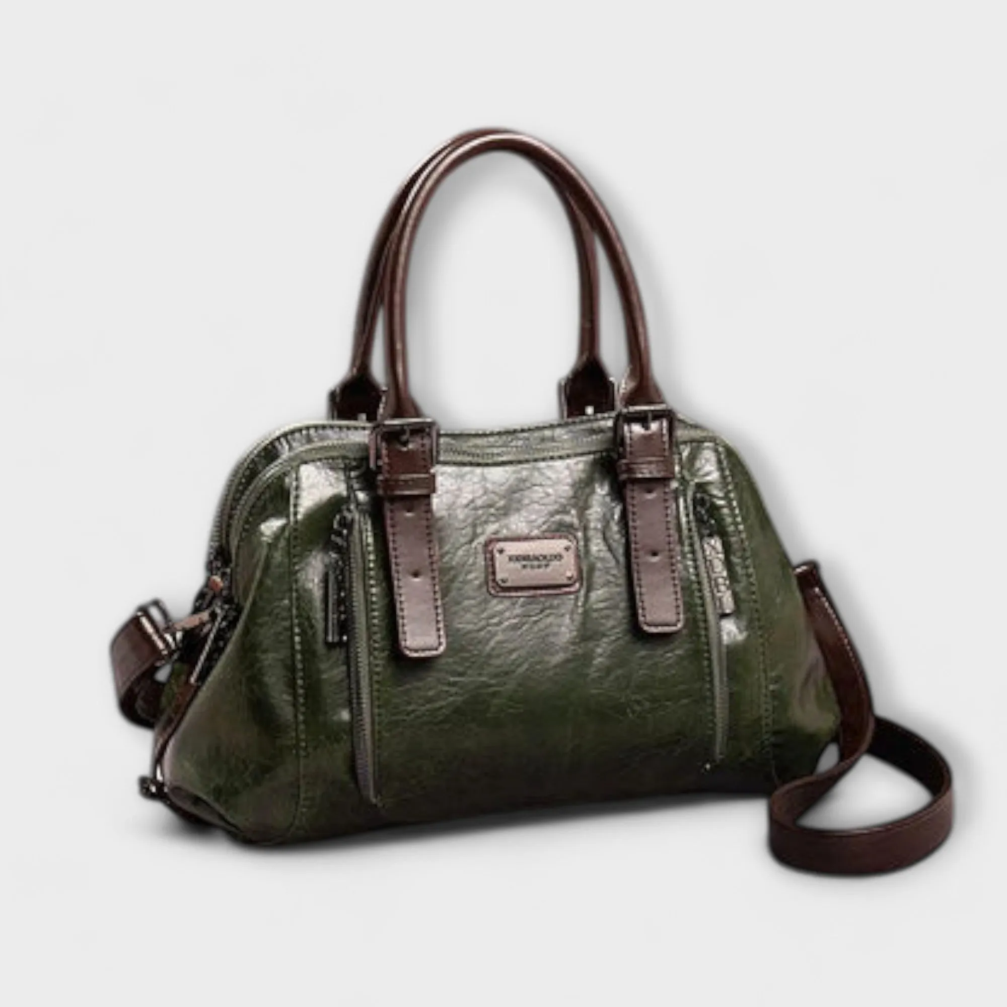 Chic Vintage-Inspired Shoulder Bag