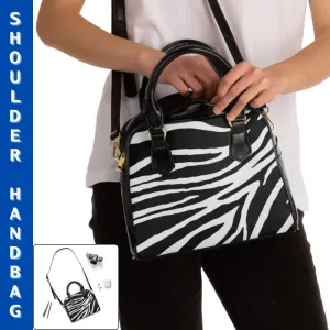CHIC ZEBRA Shoulder Handbag