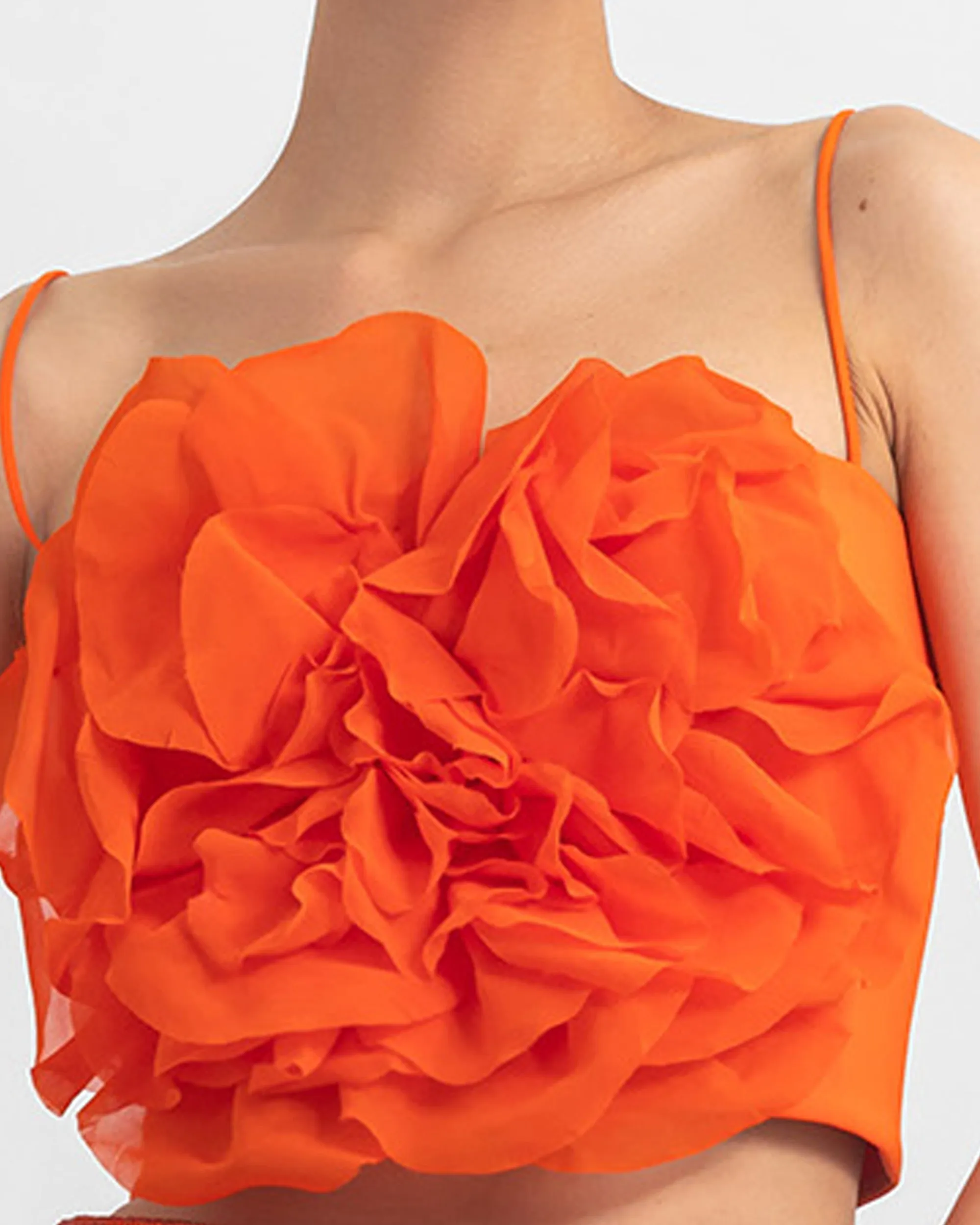 Chiffon Flower Top