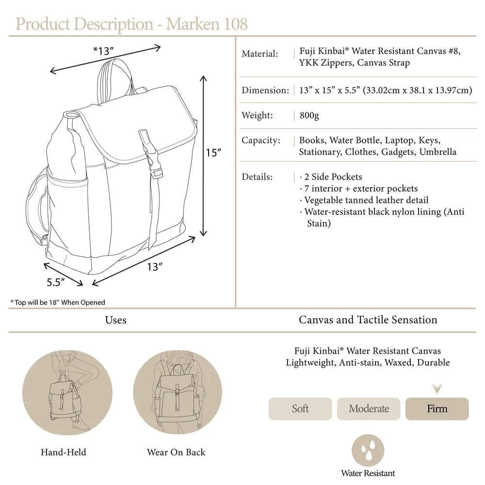 CHRISTY STUDIO Backpack Marken 108
