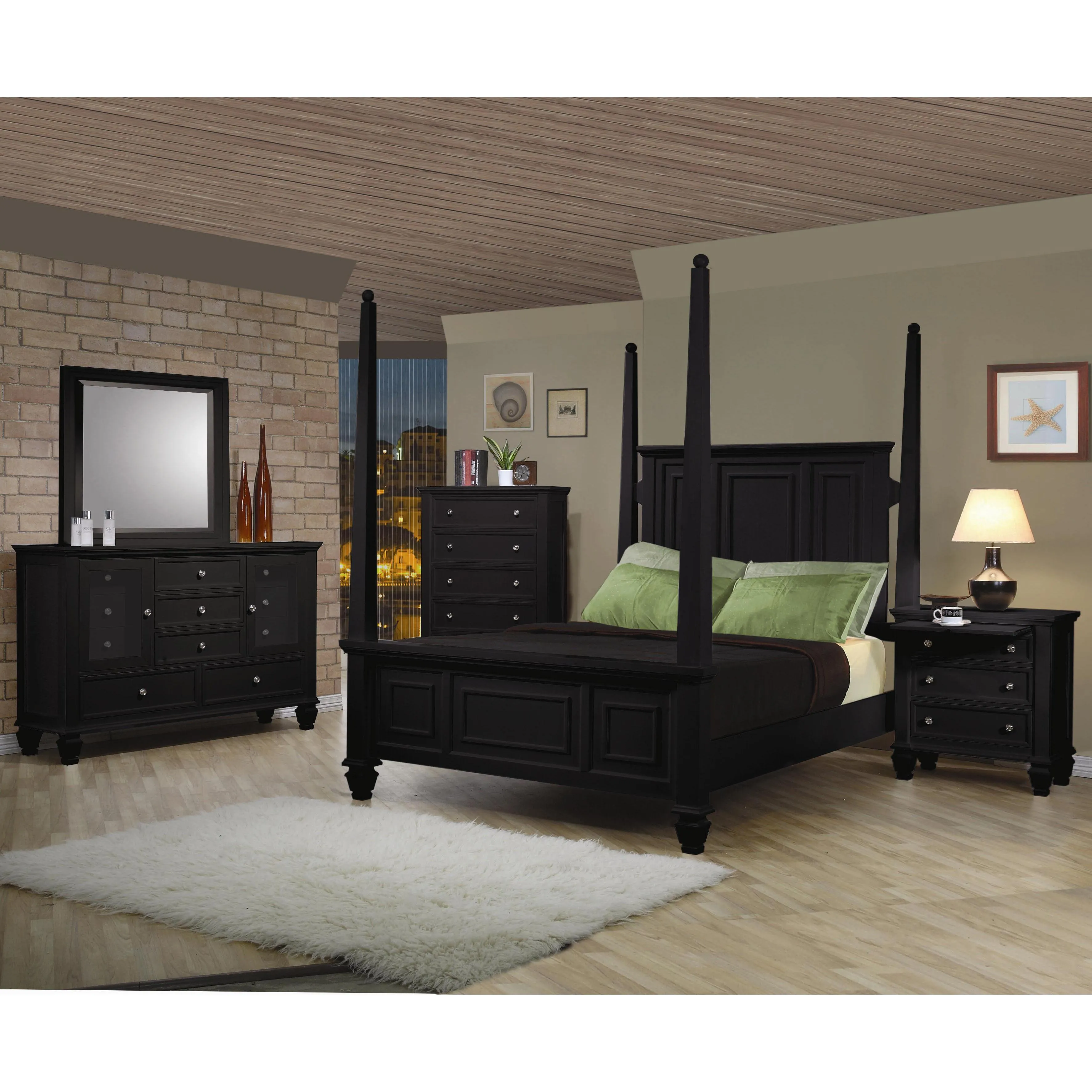 Coaster Furniture Sandy Beach Dresser Mirror 201324