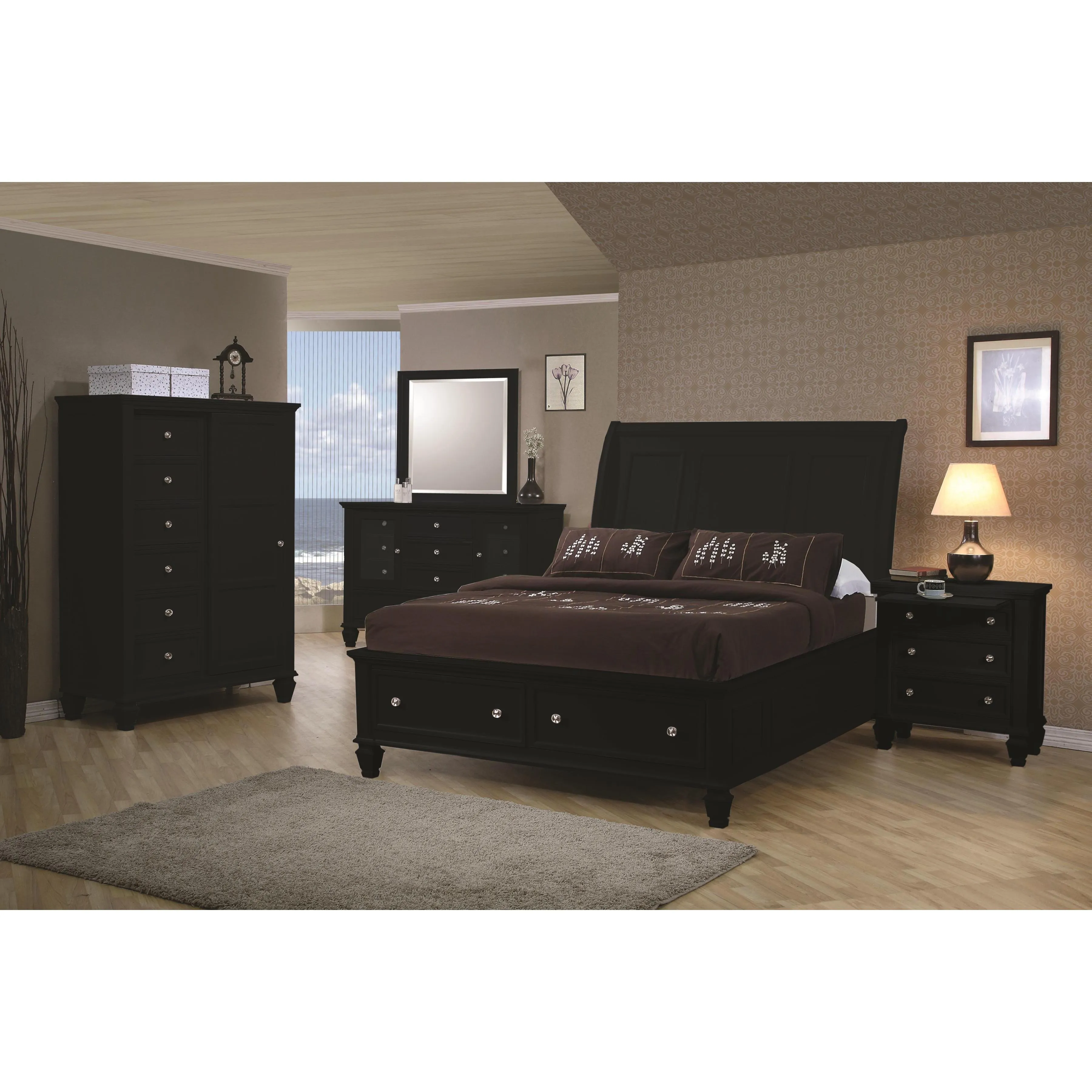 Coaster Furniture Sandy Beach Dresser Mirror 201324