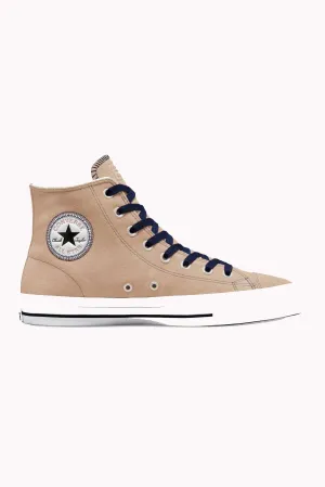 CONVERSE CONS CHUCK TAYLOR ALL STAR PRO SUEDE HIGH TOP - HEMP/BLACK/WHITE