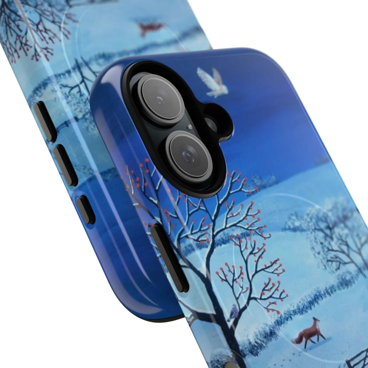 Cozy Night Snow Landscape Phone Case