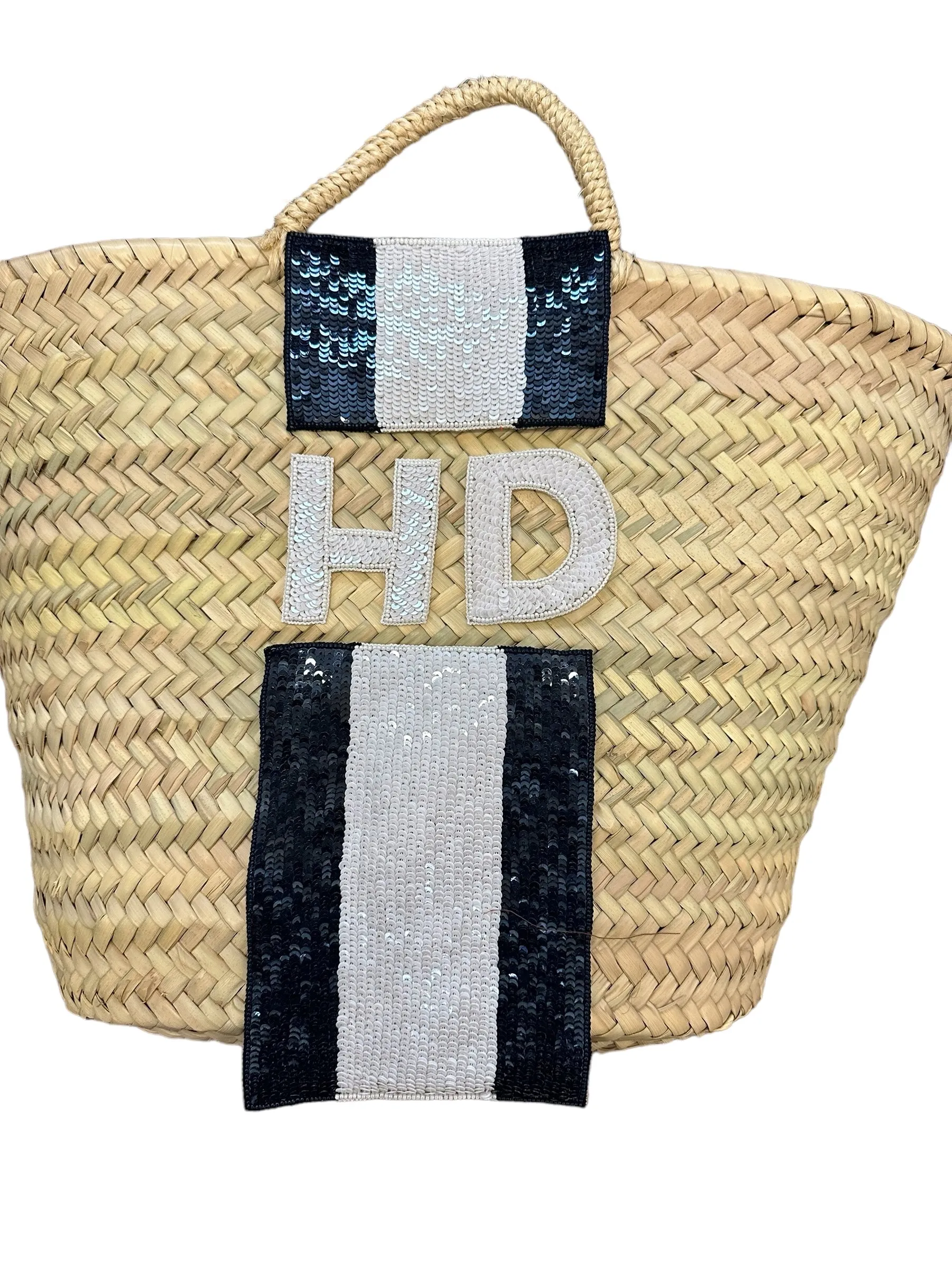Customized Straw Market Bag ( 5 colors available)
