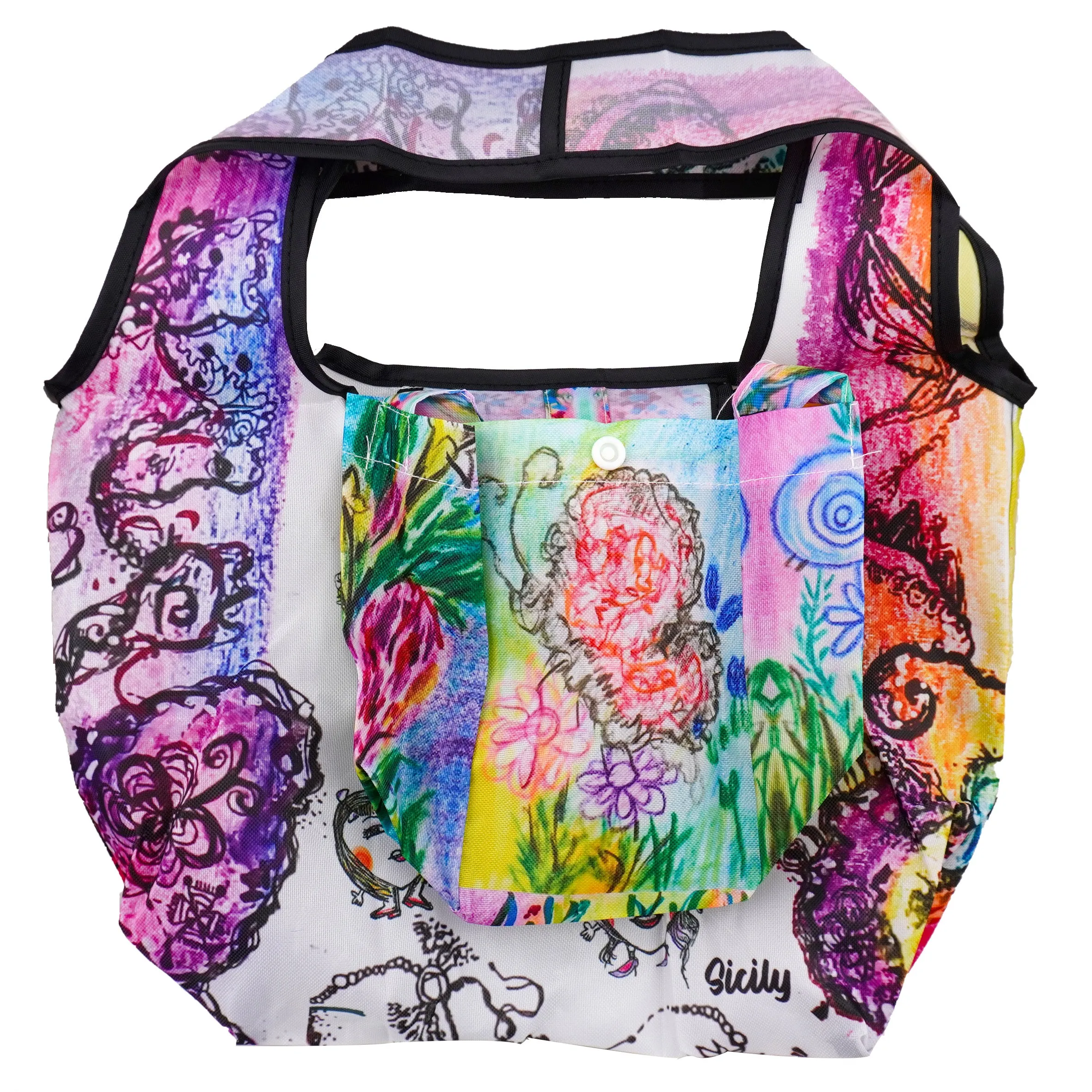 Designer Multi-Functional Grocery Bags